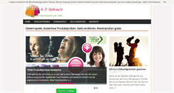 Desktop Screenshot of a-z-gebraucht.de